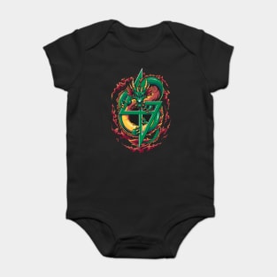 Master Dragon Baby Bodysuit